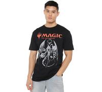 Magic The Gathering Men's Bolas T-Shirt Black | Size: Large Magic The Gathering Black L