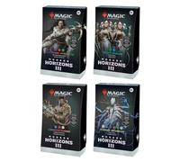 Magic The Gathering Modern Horizons 3 Commander Deck Bundle - Includes All 4 Decks (Graveyard Overdrive, Tricky Terrain, Creative Energy, and Eldrazi Incursion)