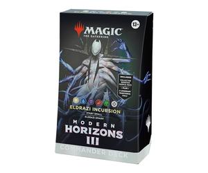 Magic: The Gathering Modern Horizons 3 Commander Deck - Eldrazi Incursion (100-Card Deck, 2-Card Collector Booster Sample Pack + Accessories) (English Version)