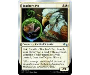 Magic the Gathering MTG UST EN 025 Teacher's Pet Unstable Box