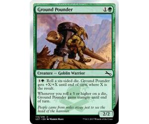 Magic the Gathering MTG UST EN 110 Ground Pounder Unstable Box Box