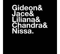 Magic The Gathering Names Women's T-Shirt - Black - XXL - Black