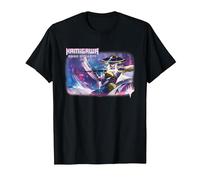Magic The Gathering Neon Dynasty The Wandering Emperor T-Shirt, Men, Black, 3X-Large