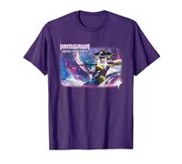 Magic The Gathering Neon Dynasty The Wandering Emperor T-Shirt, Men, Purple, Small
