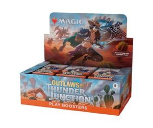 Magic The Gathering Outlaws of Thunder Junction Play Booster Box - 36 Packs (504 Magic Cards) (English Version)