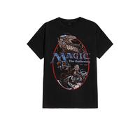 Magic The Gathering - Oval Logo - T-Shirt - black - S - 100% Cotton,Jersey S