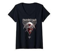 Magic: The Gathering Phyrexia All Will Be One Elesh Norn V2 V-Neck T-Shirt