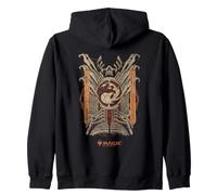 Magic: The Gathering Phyrexian Mountain Zip Hoodie