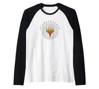 Magic: The Gathering Planeswalker Mosaic Logo Raglan Baseball Tee