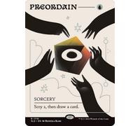 Magic: The Gathering Preordain (Borderless Foil) (Secret Lair - Tome Of Astral Sorceress) | Secret Drops