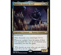 Magic The Gathering - Ramses, Assassin Lord (039) - Dominaria United Commander - Rare - English - Card Game - Collectible Card Game Singles - Tabletop Game - Fantasy - Adult - 15+