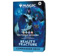Magic: The Gathering Reality Fracture Commander Deck - Multiverse Reforged | 100-Card Deck + Accessories (English Version)