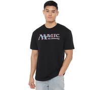 Magic The Gathering Retro Logo Mens T-Shirt Black Magic The Gathering Black XXL