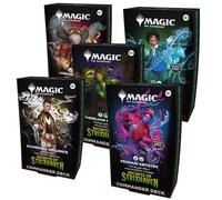 Wizards Of The Coast Magic: The Gathering-secrets Of Strixhaven Commander Trading Cards Clear Kids