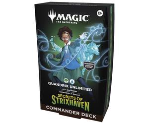 Magic: The Gathering Secrets of Strixhaven Commander Deck - Quandrix Unlimited (English Version)