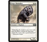 Magic: The Gathering Siege Mastodon (Foil) | Magic 2010 Core Set