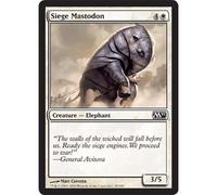 Magic: The Gathering Siege Mastodon (Foil) | Magic 2011 Core Set
