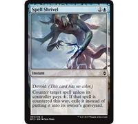 Magic: The Gathering Spell Shrivel (Foil) | Battle For Zendikar