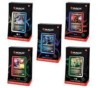 Magic: The Gathering Starter Commander Deck Bundle - Includes All 5 Decks