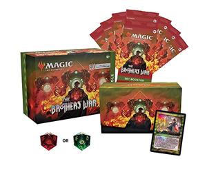 Magic: The Gathering The Brothers War Bundle, 8 Set Boosters Plus Accessories, D03080000, Multicolor for ages 13+