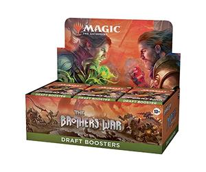 Magic: The Gathering The Brothers War Draft Booster Box | 36 Packs (540 Magic Cards)