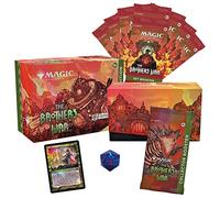 Magic The Gathering The Brothers’ War Gift Bundle, 8 Set Boosters + 1 Collector Booster + Accessories, D03140000, Multicolor