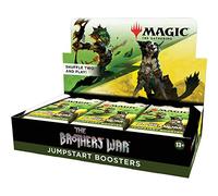 Magic The Gathering The Brothers' War Jumpstart Booster : Sealed Box of 18 Packs