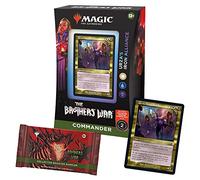 Magic: The Gathering The Brothers’ War Retro-Frame Commander Deck - Urza's Iron Alliance (White-Blue-Black) + Collector Booster Sample Pack
