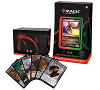 Magic The Gathering The Gathering Starter Commander Deck - Draconic Destruction (Red-Green) for ages 13+