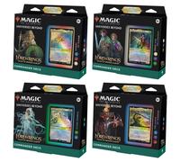 Magic The Gathering The Lord of The Rings: Tales of Middle-Earth Commander Deck Bundle - Includes All 4 Decks