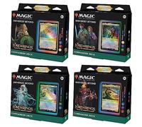 Magic The Gathering The Lord of The Rings: Tales of Middle-Earth Commander Deck Bundle - Includes All 4 Decks