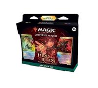 Magic The Gathering The Lord of the Rings: Tales of Middle-earth Starter Kit - Learn to Play with 2 Ready-to-Play Decks + 2 Codes to Play Online (2-Player Card Game), Multicolor (D15290000)