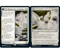 Magic: the Gathering - The Restoration of Eiganjo // Architect of Restoration - The Restoration of Eiganjo // Architect of Restoration - - Kamigawa: Neon Dynasty