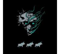 Magic The Gathering Throne of Eldraine Big Bad Wolf Men's T-Shirt - Black - S