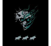 Magic The Gathering Throne of Eldraine Big Bad Wolf Women's T-Shirt - Black - 4XL