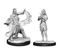Magic: The Gathering Unpainted Miniatures - Killian and Dina (90346)