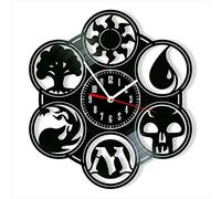 Magic The Gathering Vinyl Record Wall Clock Retro style Wall clock Silent Home Decor Unique Art Special Home Accessories Creative Personality Gift