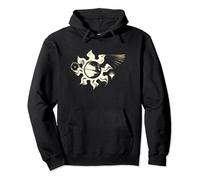Magic: The Gathering White Mana Enchantment Symbol Poster Pullover Hoodie