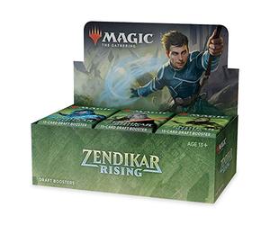 Magic The Gathering - Zendikar Rising Draft Booster Display of 36 Packs, C75380000