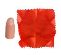 Magic Thumb Fake Finger | Disappearing Silk Fake Finger,Realistic Magician Prank Toy for Stage Performance Birthdays Halloween Parties Carnivals Entertainment