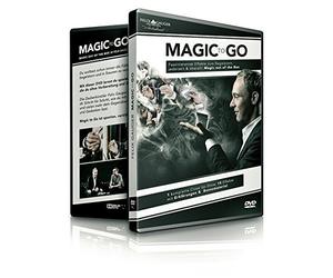Magic to Go - Out of the Box Teaching DVD Magic Box Magic, Magic Show Secret Magic Tricks Learn Masterfully Magic Made Easy, German Instructions, 90 Minutes