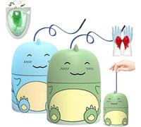 Magic Toilet Cleaning Bottle,Cute Dinosaur-Shaped Toilet Bowl Cleaner Bottles,Bathroom Toilet Tank Cleaner with Ocean,Jasmine,and Peach Scent, One Bottle Can Use Three Months (Set C)
