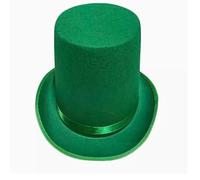 Magic Top Hat for Magicians - Stylish Gentleman’s High Hat, Black Velvet Cloth, Adult Size 56-58cm, Ideal for Performances