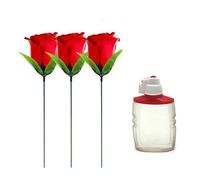 Magic Torch to Rose - Empty-Hand Flower Trick, Fire to Rose Illusion, PVC Material, 28x4cm, Perfect for Stage & Close-Up Performances