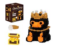Magic Treasure-Hunting Duck Mini Micro Building Blocks Set for Adults, 950PCS Collectible Magical Animal Model with Treasure Chest & Ring, Christmas Birthday Gift for Teens & Adults