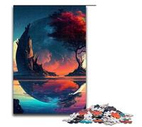 Magic Tree Adult Jigsaw Puzzles Pieces Puzzles for Adults for Birthdays Holidays Best for Christmas 1000 PCS(75x50cm)