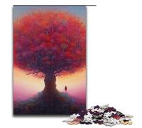 Magic Tree Adult Jigsaw Puzzles Pieces Puzzles for Adults for Birthdays Holidays Best for Christmas 1000 PCS(75x50cm)