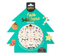 Magic Tree face stickers Multicoloured one size