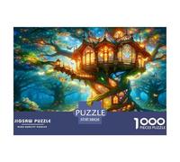 Magic Tree House 1000 Pieces Jigsaw Puzzles for Adults Fun, Challenging & Brainteasing Birthday Gifts for Women And Man Art Colorful DIY Craft 38x26cm/1000pcs