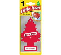 MAGIC TREE "LITTLE TREE" STRAWBERRY FRAGRANCE CAR AIR FRESHENER PACK OF 3
